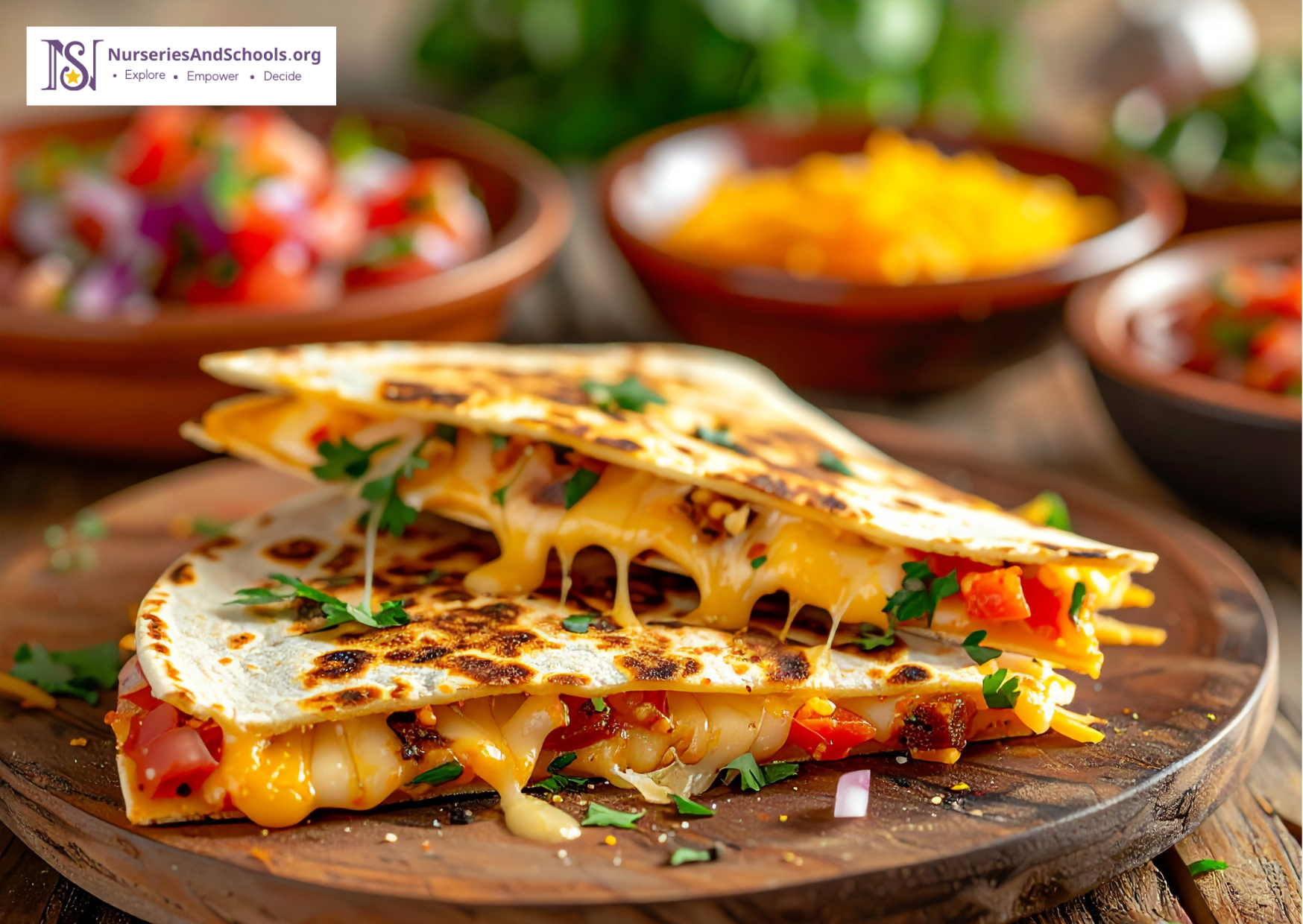 Cheesy Veggie Quesadilla
